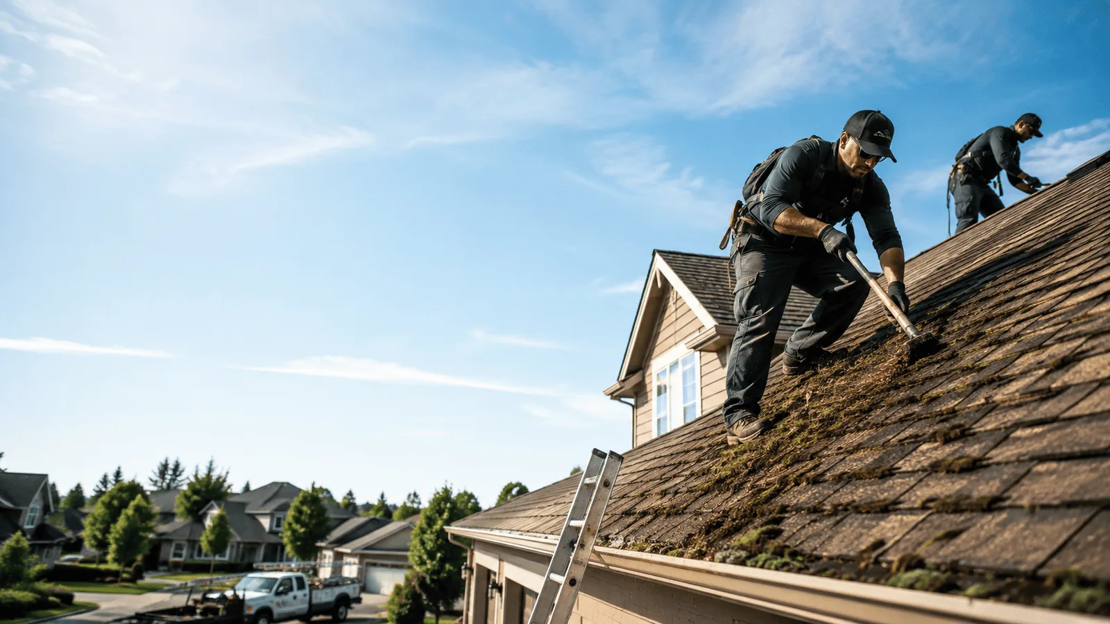 Roof Moss Removal in Spring Valley, CA near me
